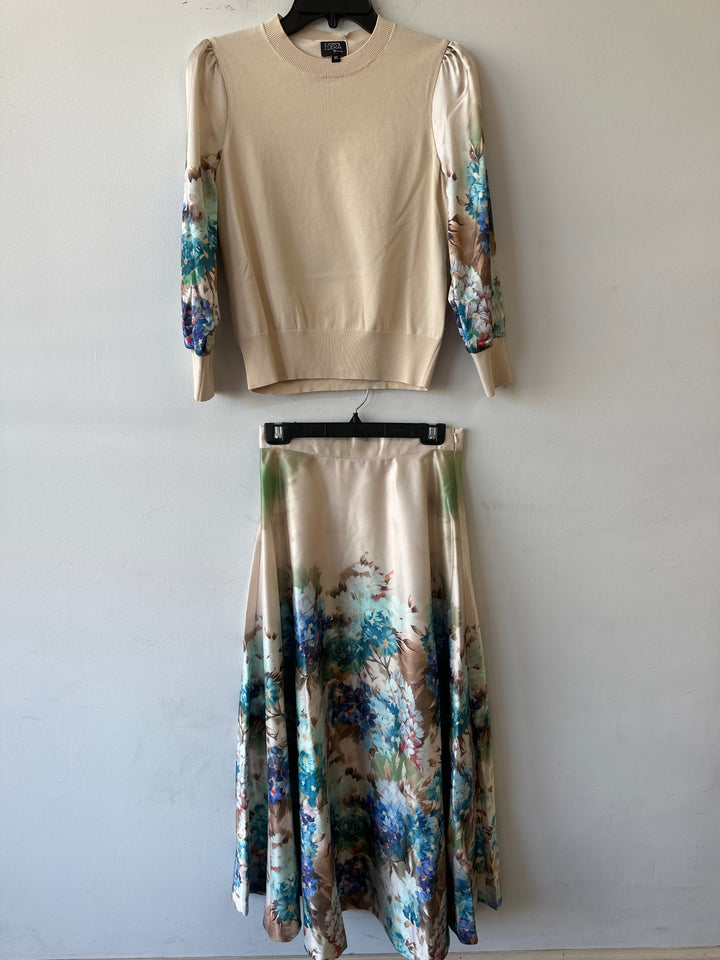 Cream Floral Set 151/152
