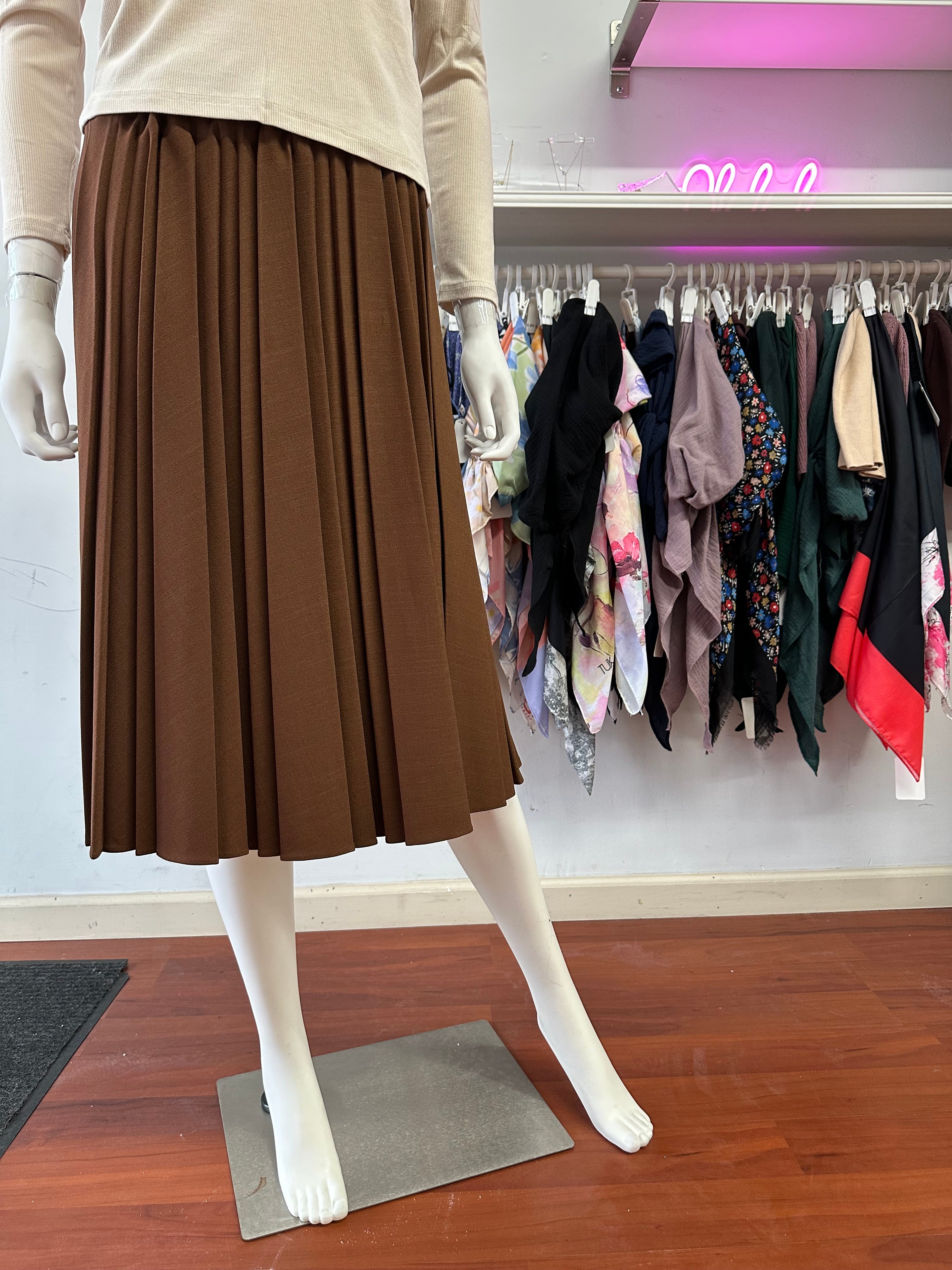 Box Pleated Skirt 469