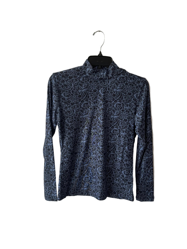 Mesh Mock Neck Tee 810