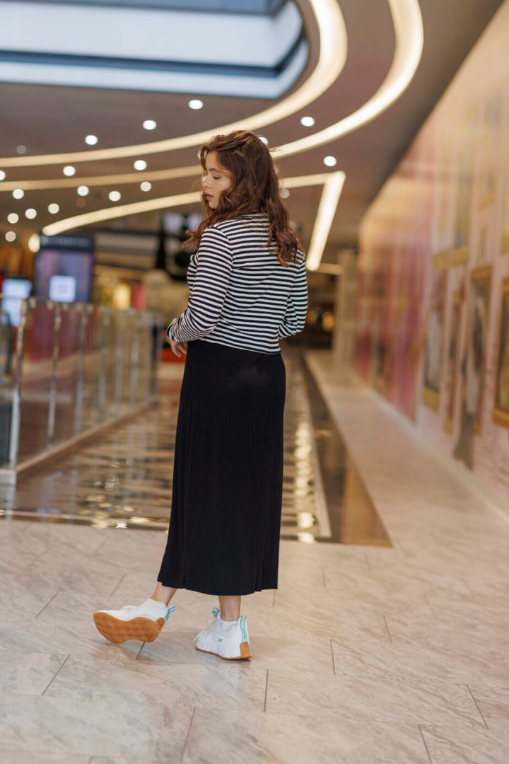 Crewneck Ribbed Jumper 112