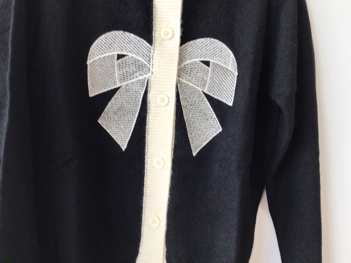 Bow Knit Cardigan 458