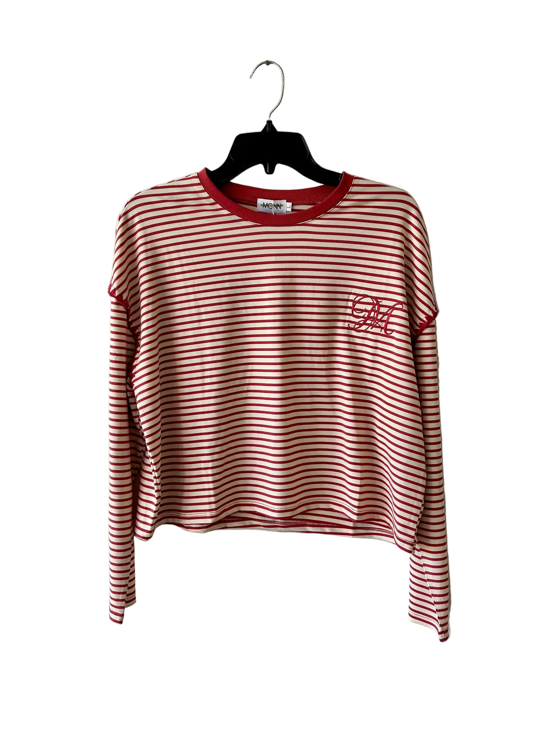 Striped Cropped Tee 590