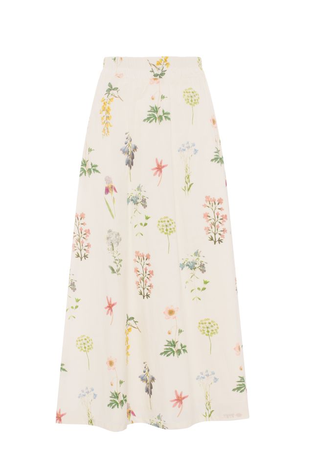 Cream Printed 2pc set 2028