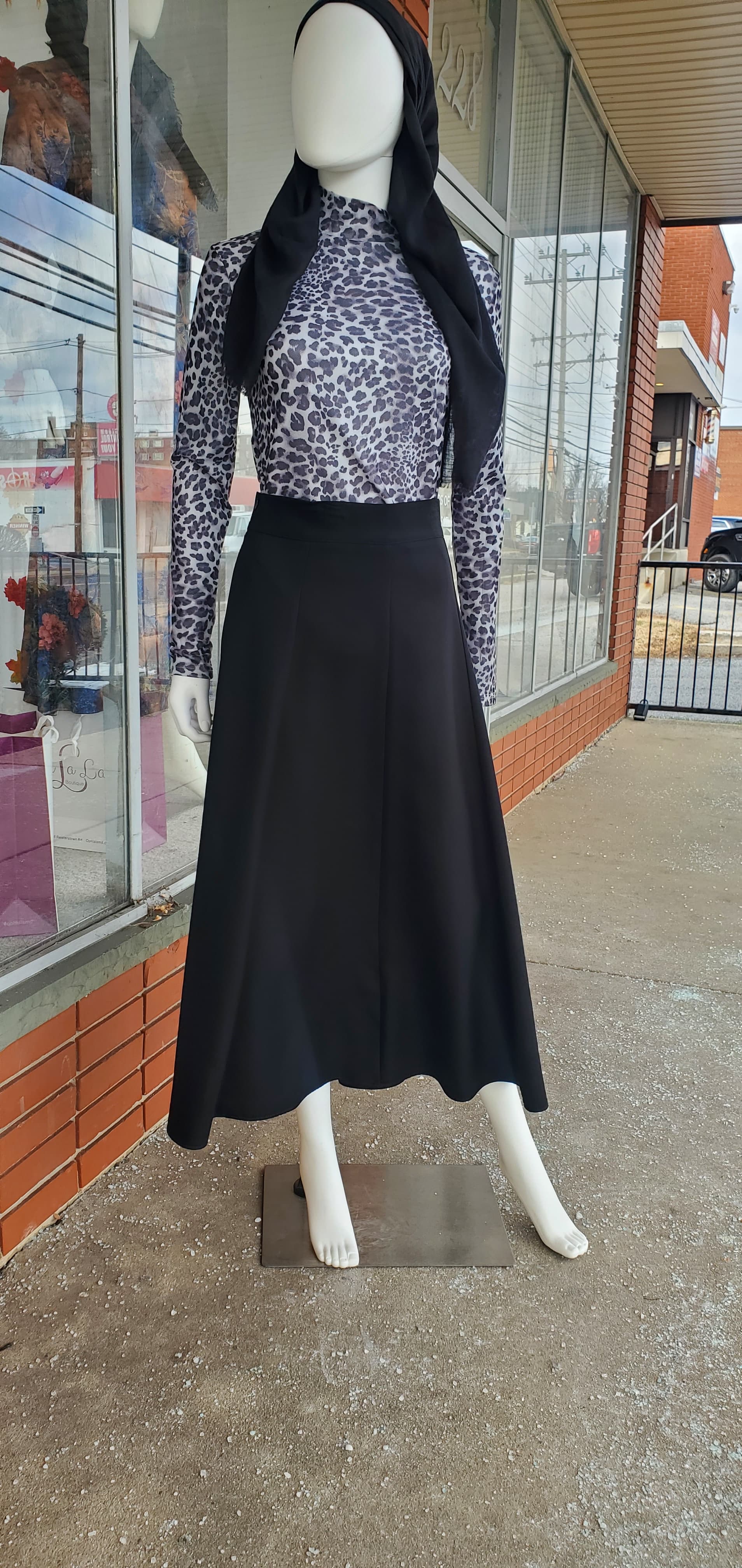 Dressy Paneled Skirt 5037