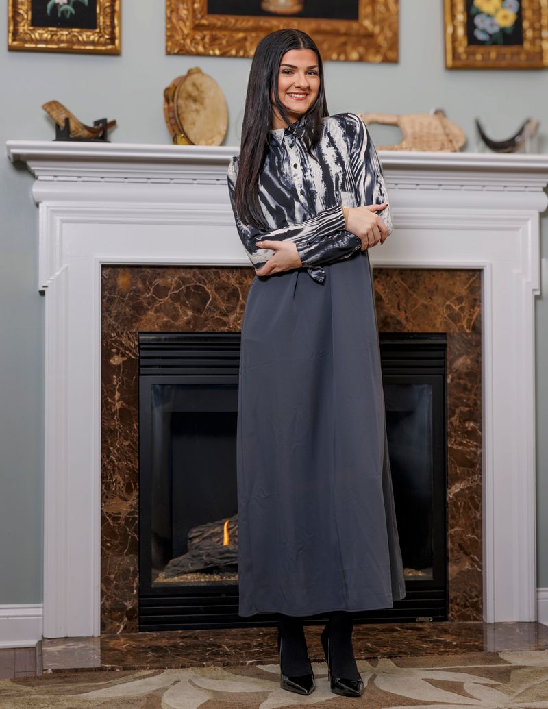 Crepe Jumper Dress 413