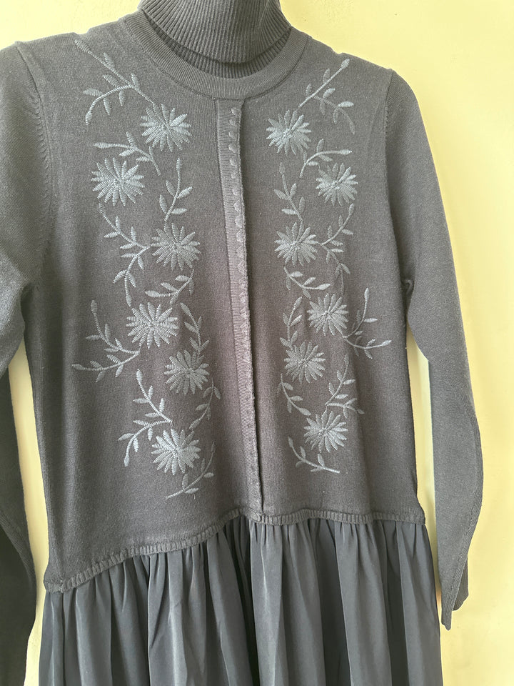 Cardigan Overlay Dress