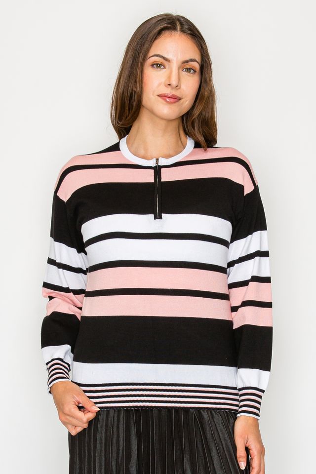 Knit Zip Top K5134