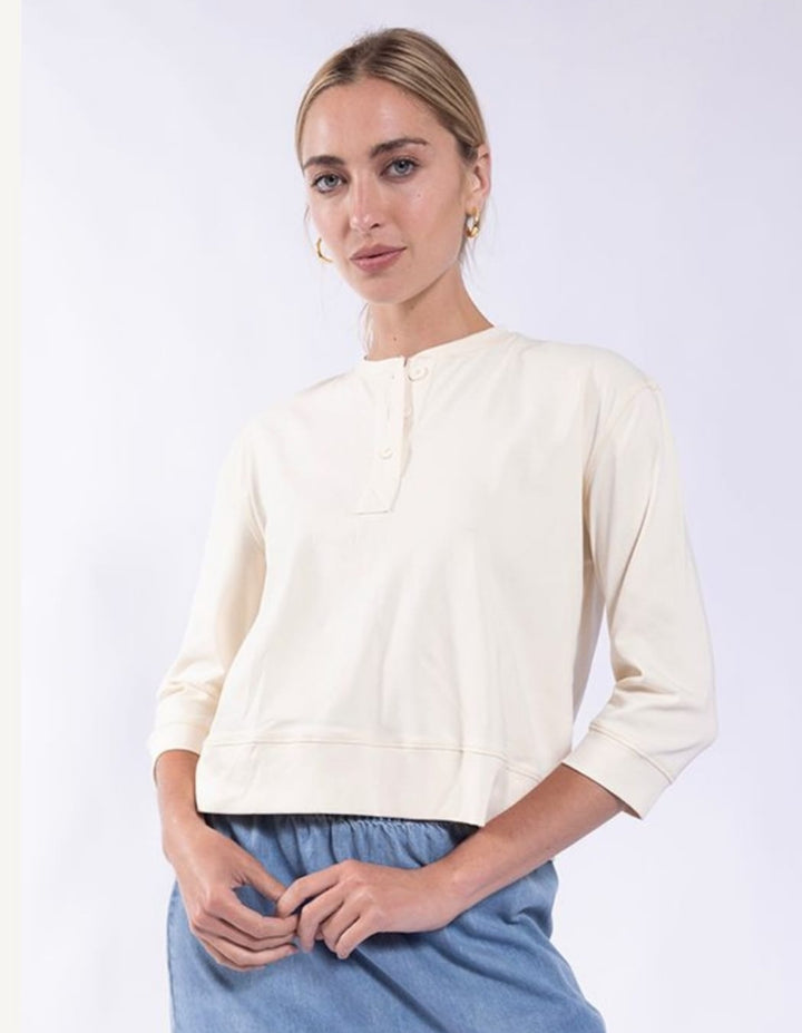 Basic Boxy Henley 631