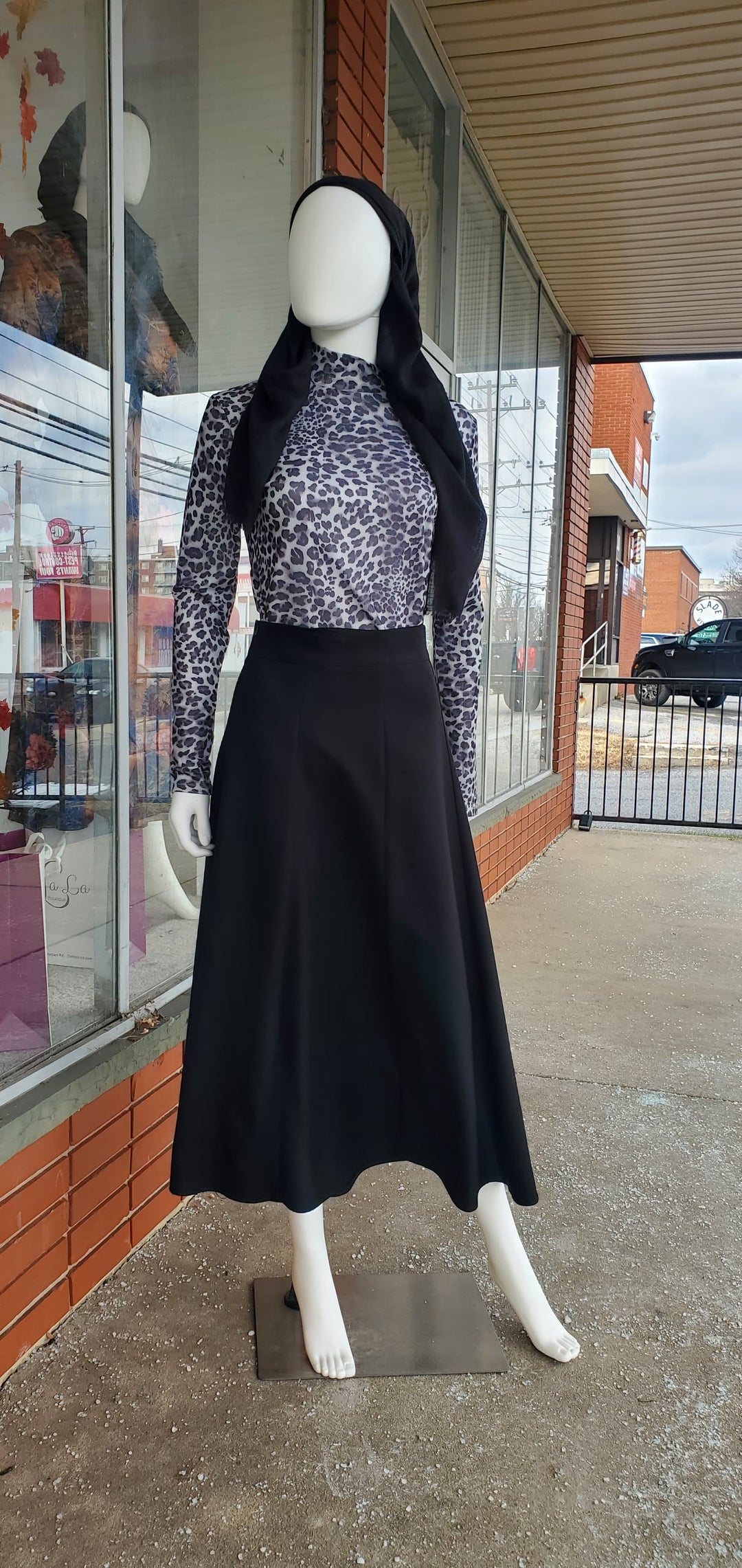 Dressy Paneled Skirt 5037