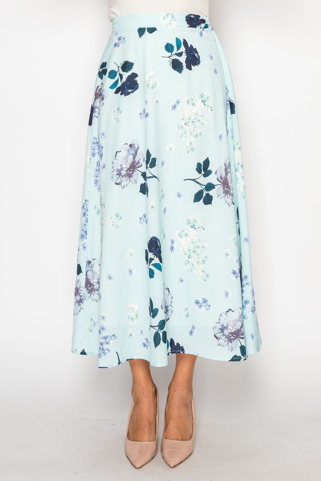 Blue Floral Set 5042
