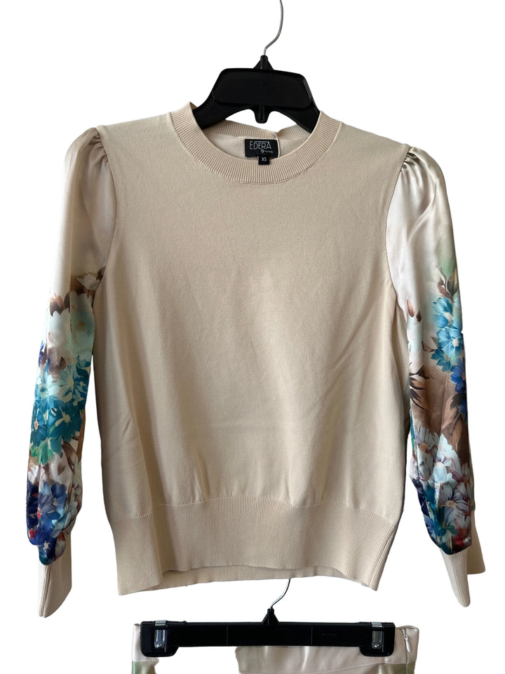 Cream Floral Set 151/152