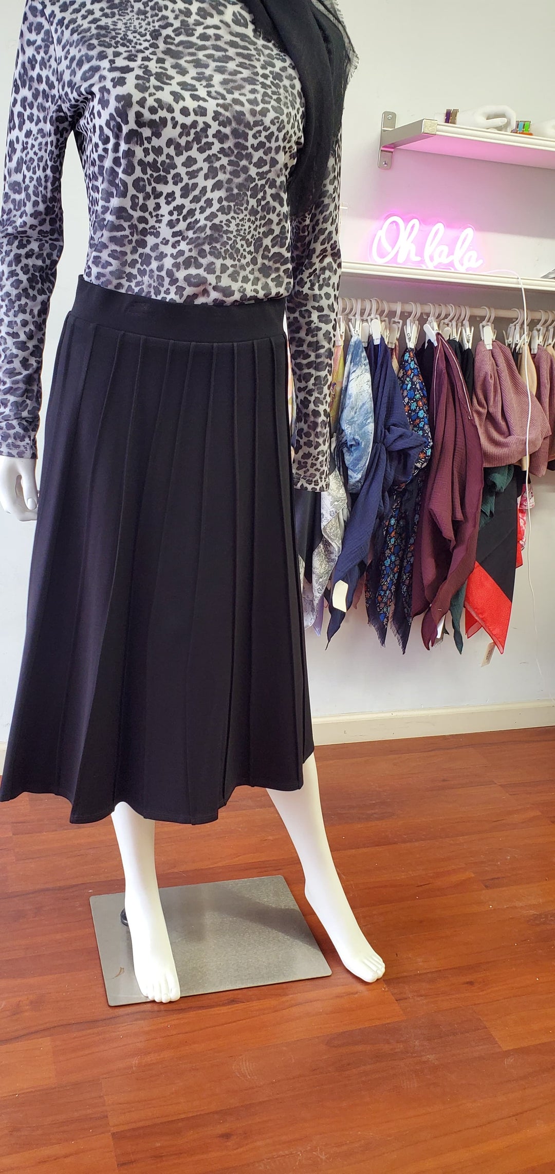 Mock Pleat Skirt 529-30