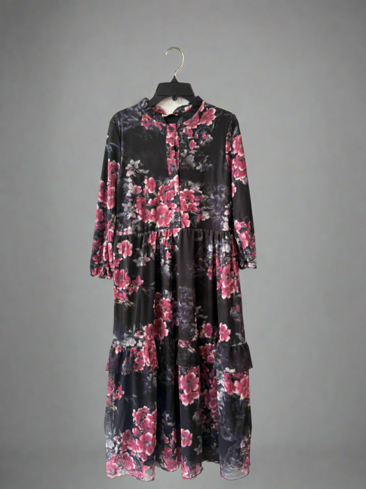 Mesh Floral Dress 1943