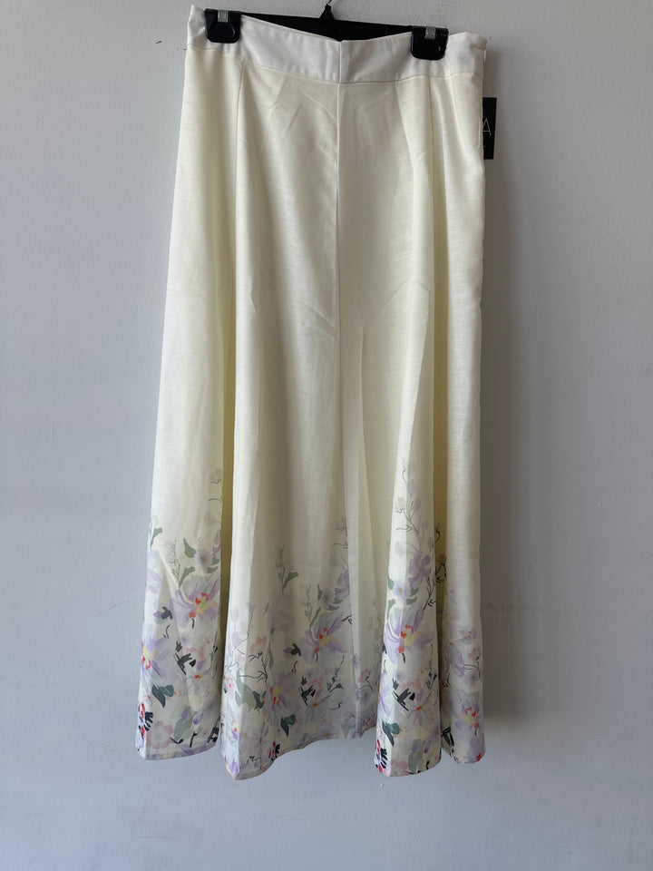 Knit Top Linen Skirt Set 323/321