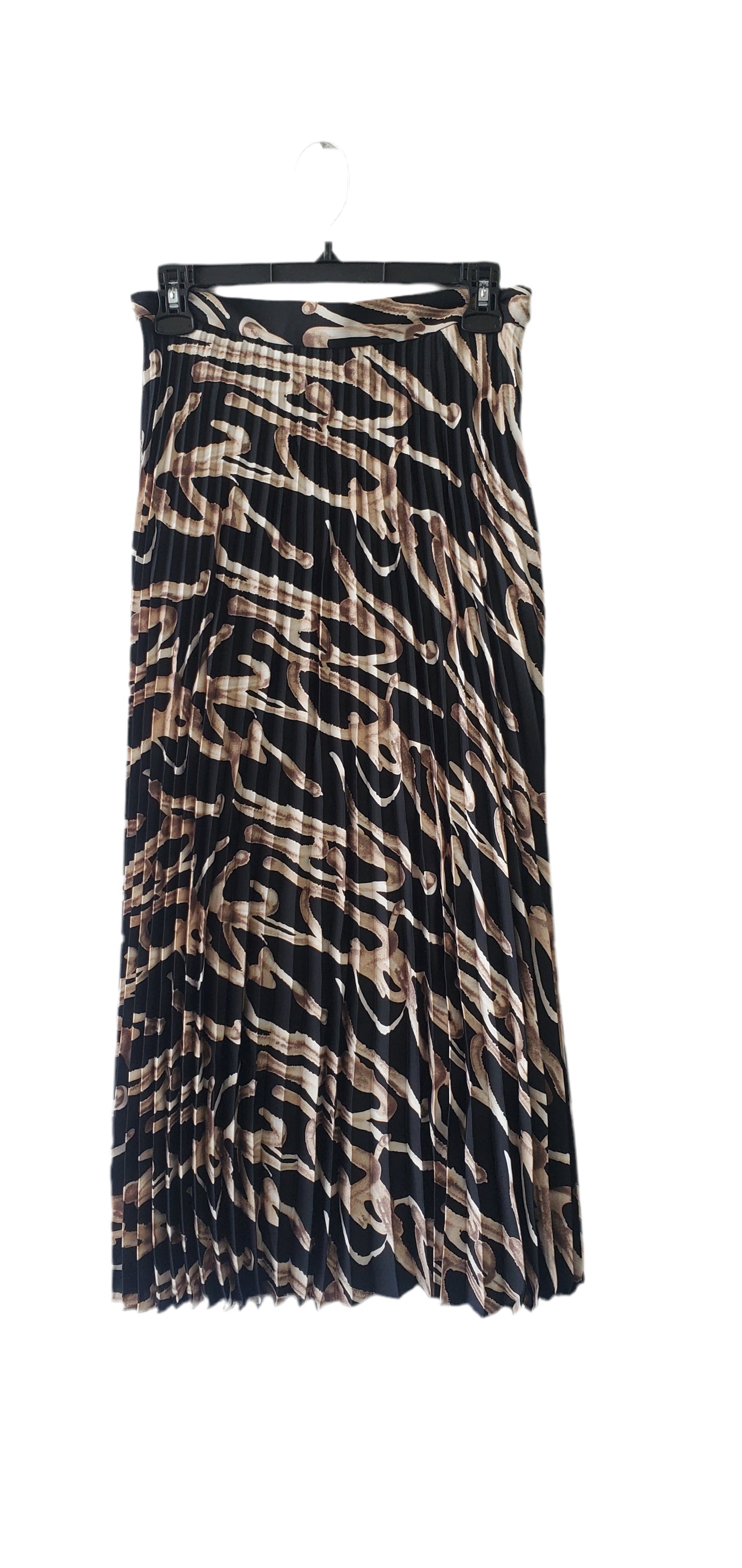 Printed Accordion Pleated Skirt 1161