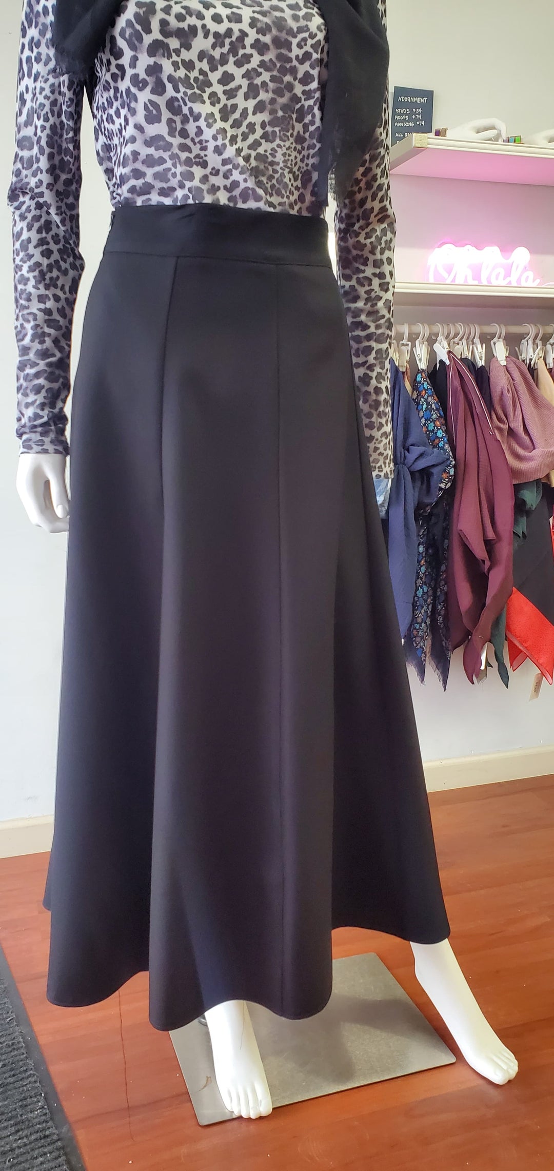 Dressy Paneled Skirt 5037