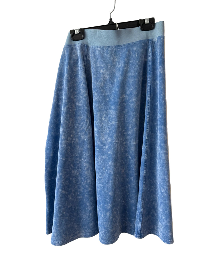 Elastic waist Panel knee skirt