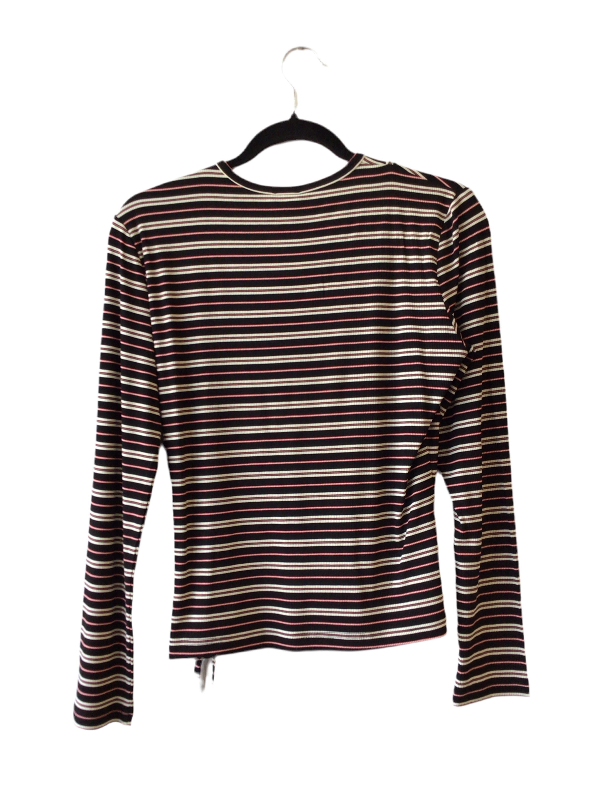 Striped Wrap Tee 481