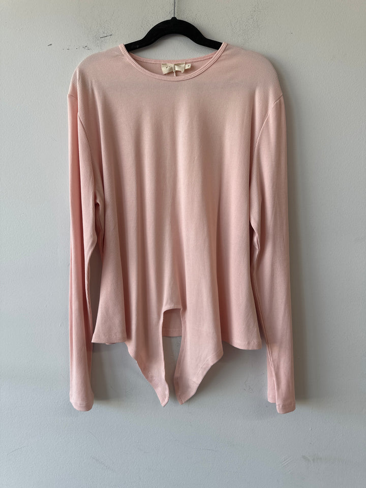 Tie Front Tee By Ivee 311