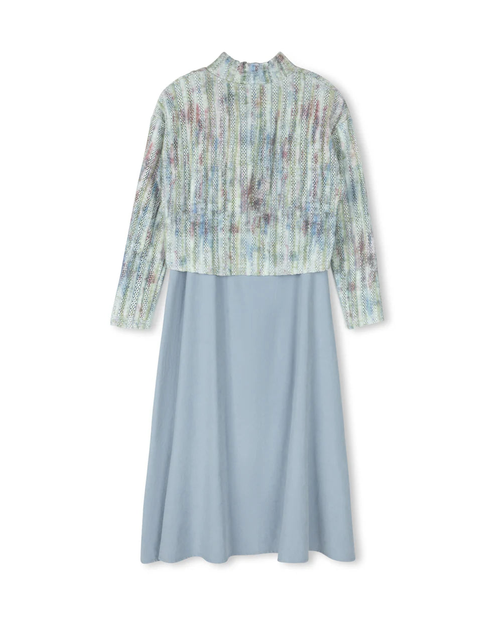 Muti Color Slip Dress Set