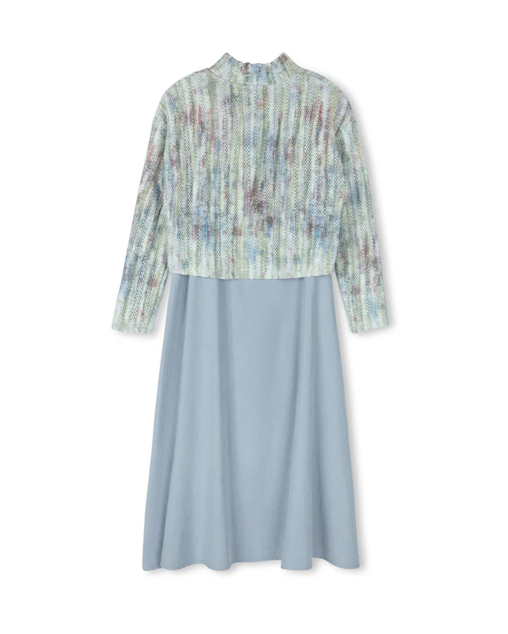 Muti Color Slip Dress Set