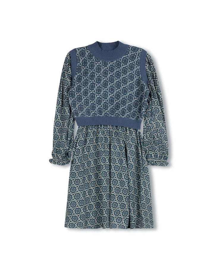 Bronco Floral Dress With Vest