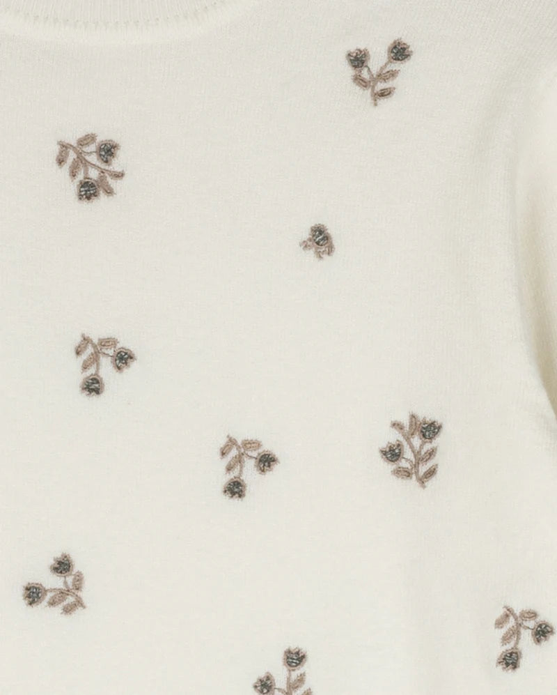 Butter Floral Printed Turtleneck