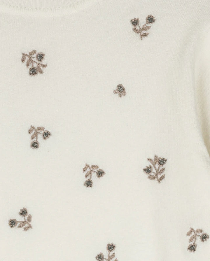 Butter Floral Printed Turtleneck