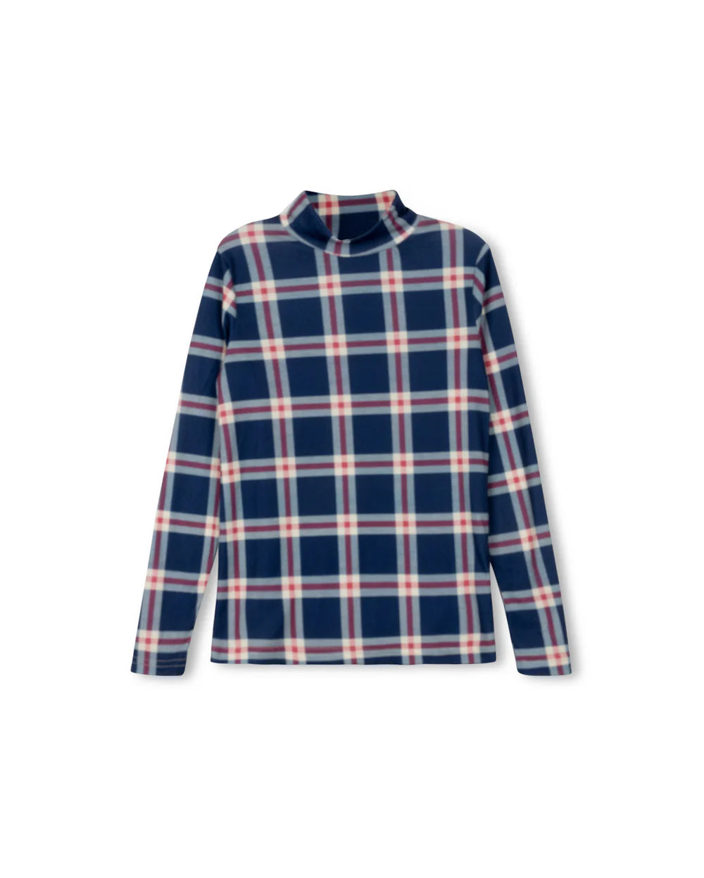 Layering Printed Turtleneck