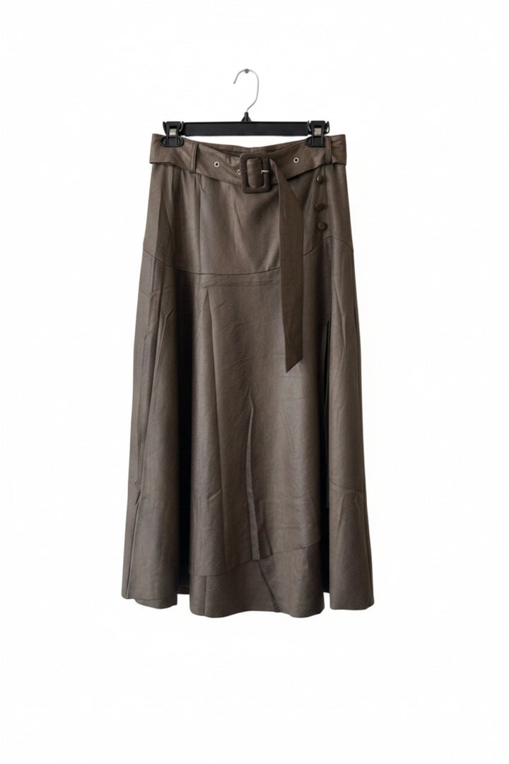 Faux Snake skirt Brown 660