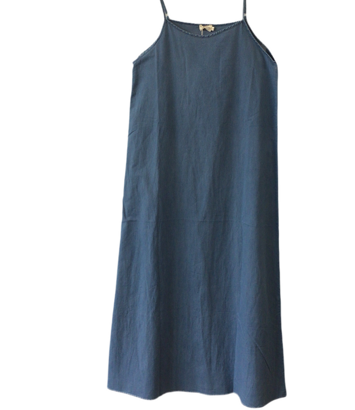 Denim Slip Dress 374