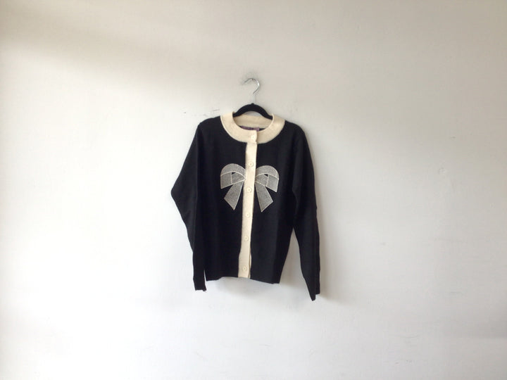 Bow Knit Cardigan 458