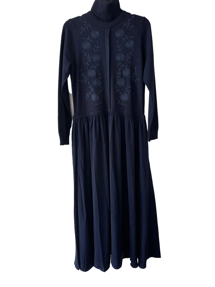 Cardigan Overlay Dress