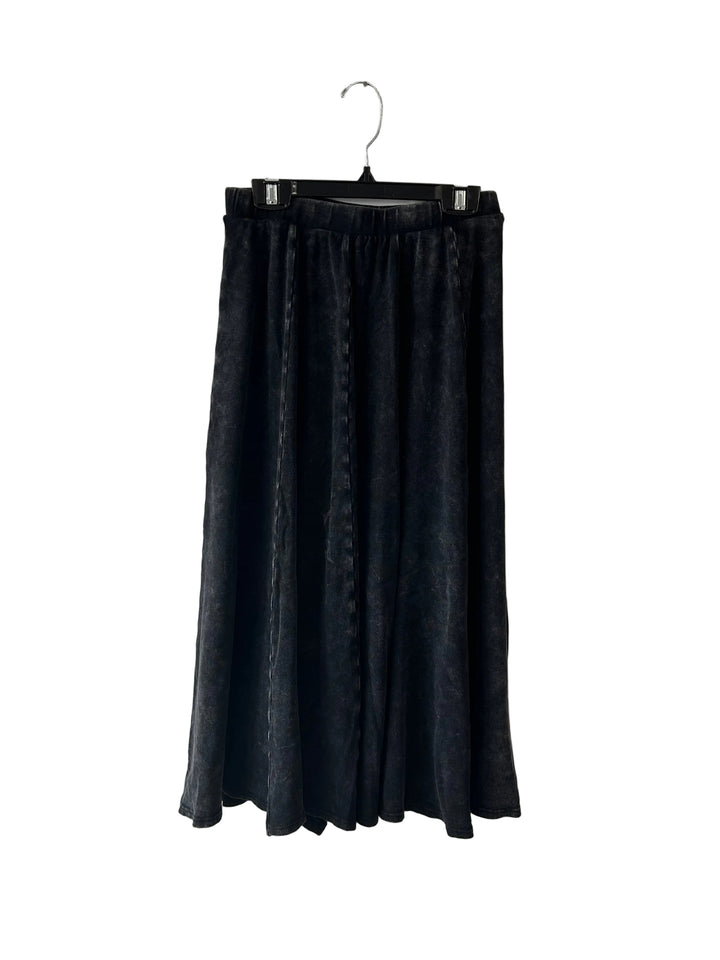 Midi Denim wash Panel skirt by So What 2111SL