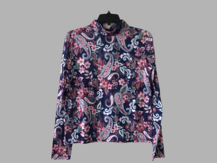 Vibrant Flower Print Tee