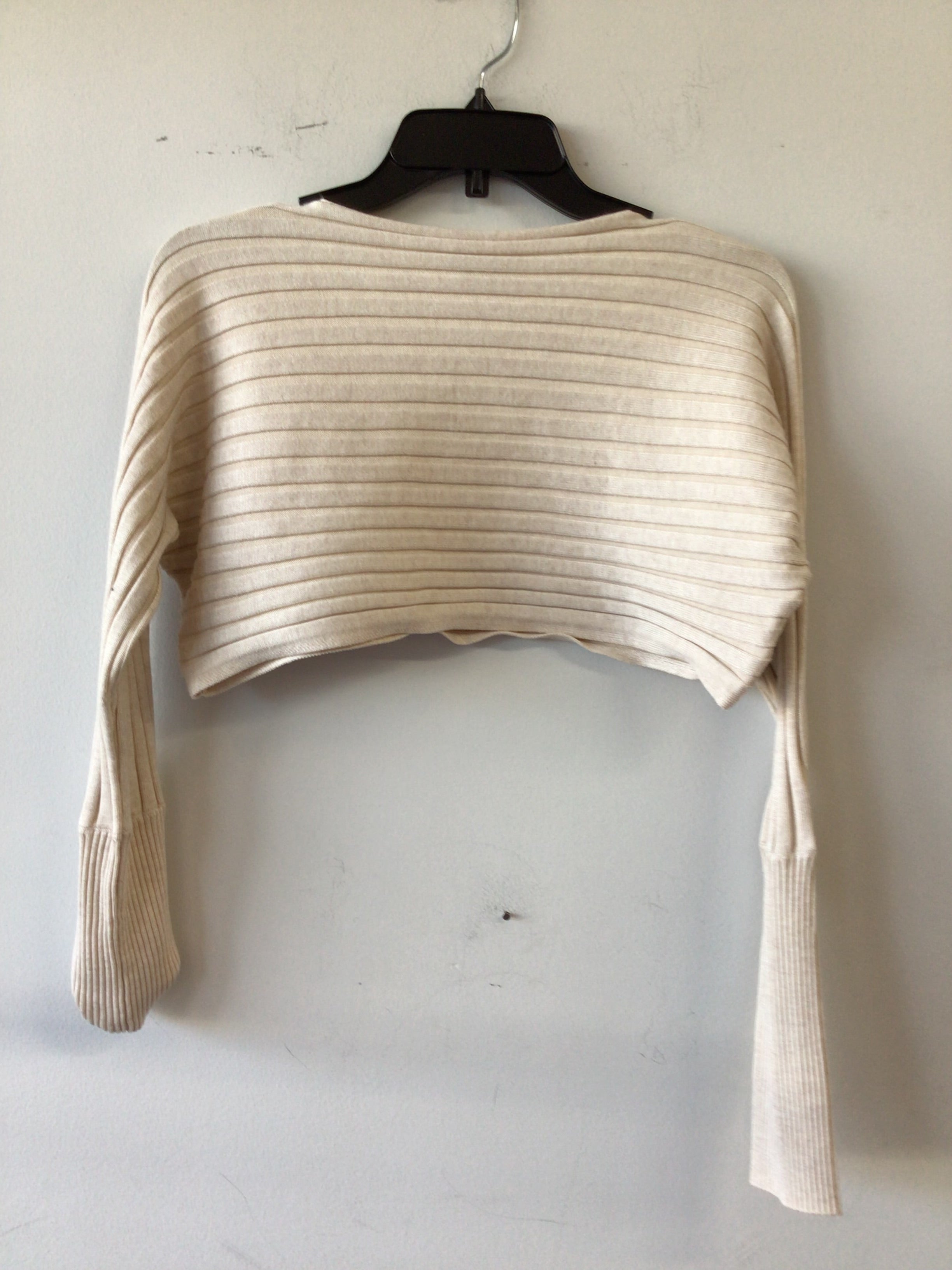 Cropped Ribbed Sweater 600