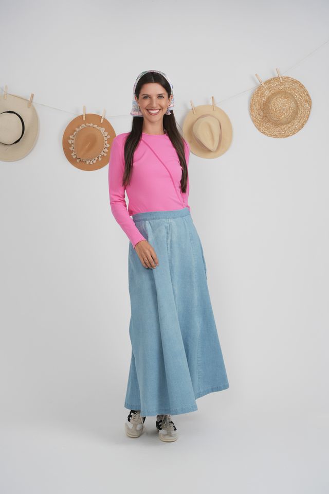 Ribbed Wrap Top 2082