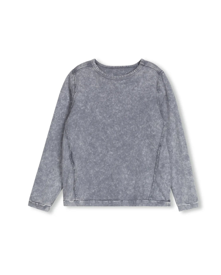 Raw Edge Seam T-shirt