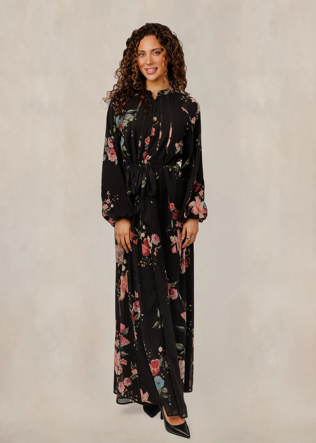Floral Printed Dress 007