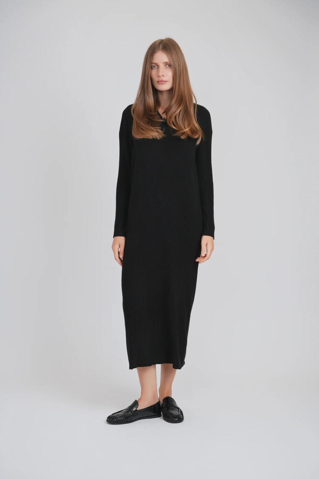 Ridge Zip Dress 406
