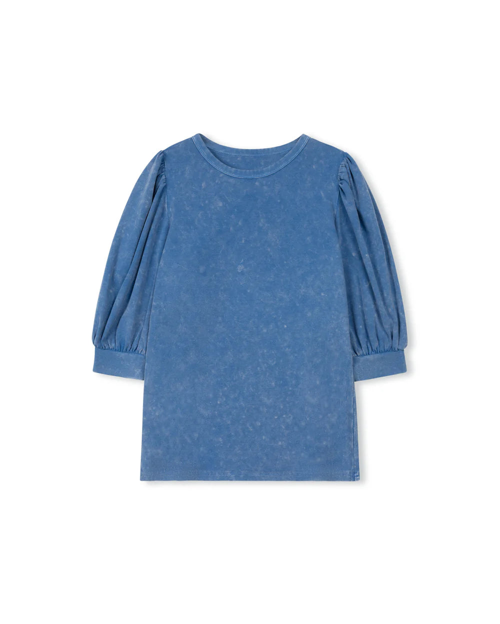Mineral Wash Puff Sleeve Tee