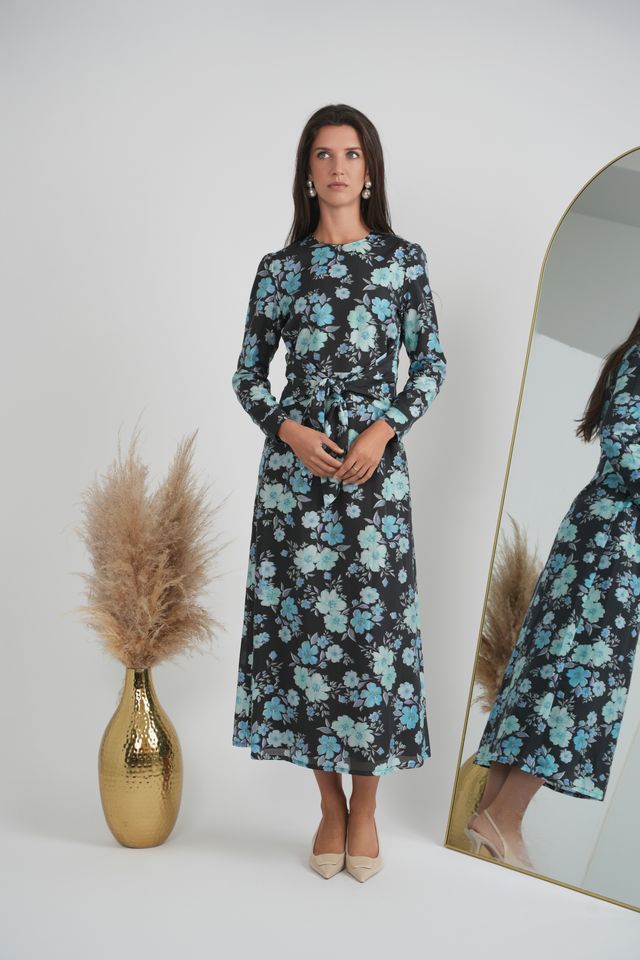 Floral Sash Dress 2005