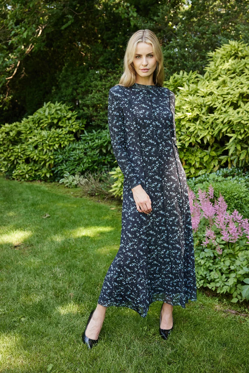 Parker Dress Black Floral