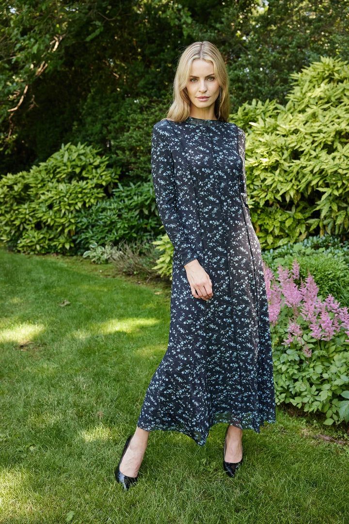 Parker Dress Black Floral