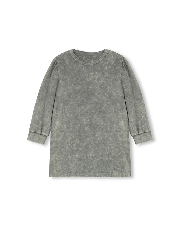 Mineral Wash Puff Sleeve Tee