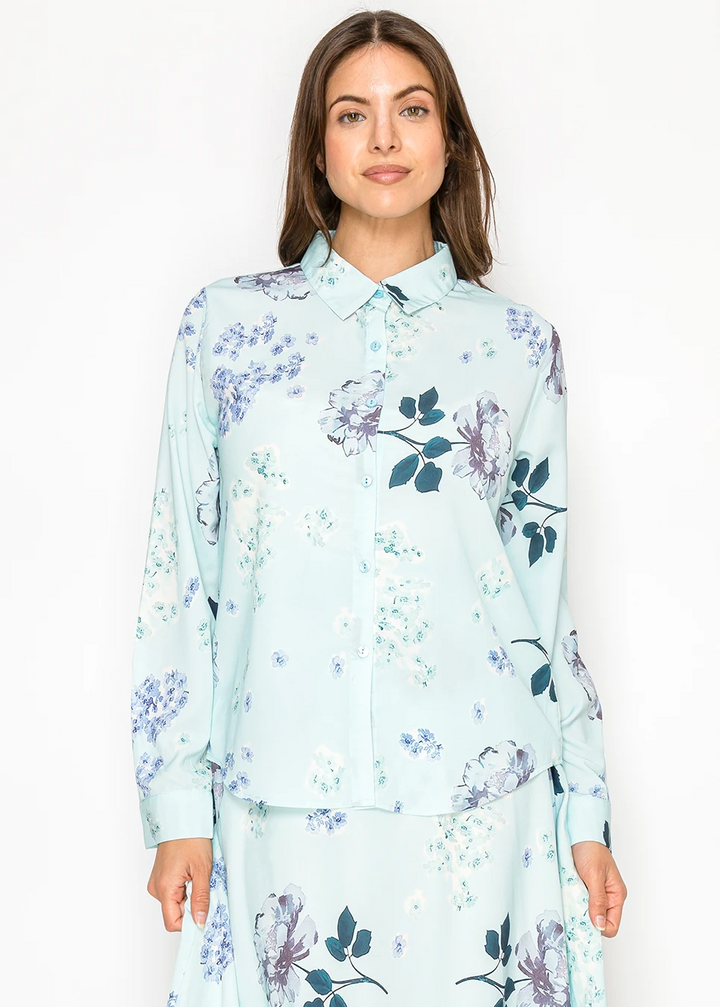 Blue Floral Set 5042