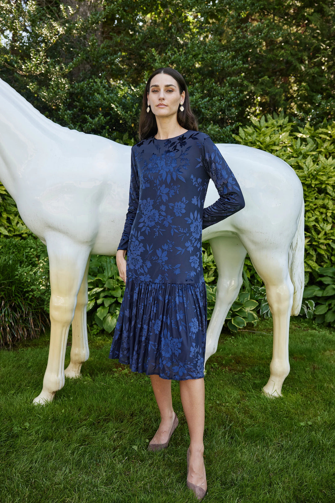 Tessa Navy Dress
