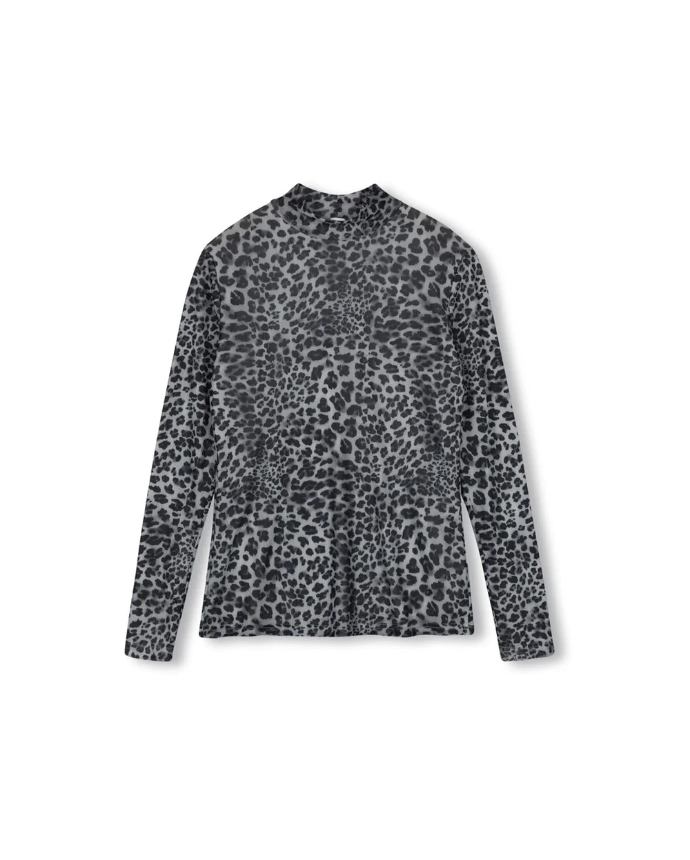 Mesh Turtleneck