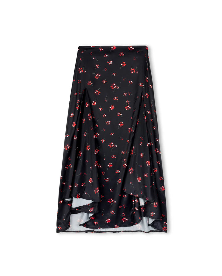 Wichman Flower Print Skirt