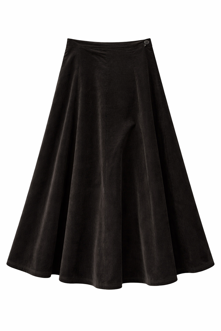 Corduroy Trumpet Skirt 177SL
